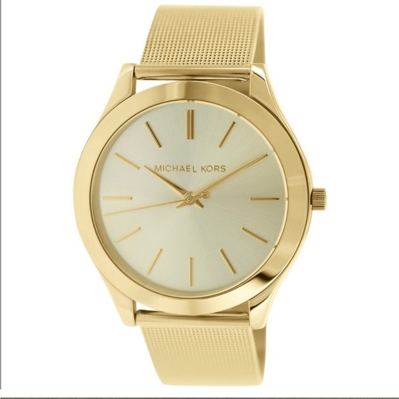 Michael Kors Slim runway mesh watch - Picture 1 of 8